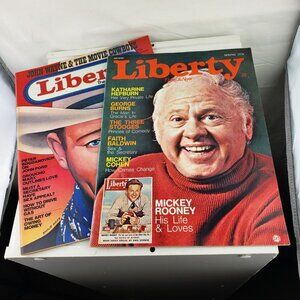 Liberty Magazine Spring 1974 and Spring 1976 Set of Two